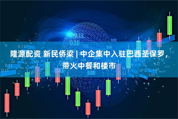隆源配资 新民侨梁 | 中企集中入驻巴西圣保罗，带火中餐和楼市