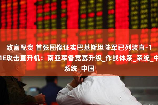 致富配资 首张图像证实巴基斯坦陆军已列装直-10ME攻击直升机：南亚军备竞赛升级_作战体系_系统_中国
