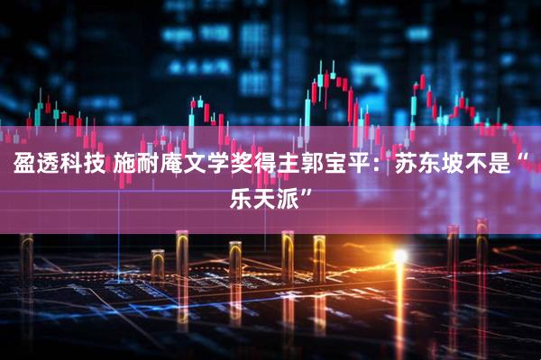 盈透科技 施耐庵文学奖得主郭宝平：苏东坡不是“乐天派”