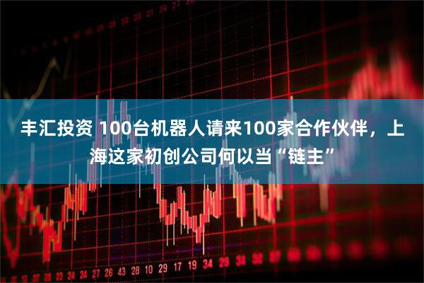 丰汇投资 100台机器人请来100家合作伙伴，上海这家初创公司何以当“链主”